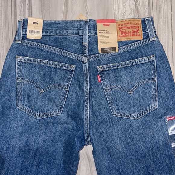 LEVI’S Low Pro Straight Jeans - Picture 10 of 12